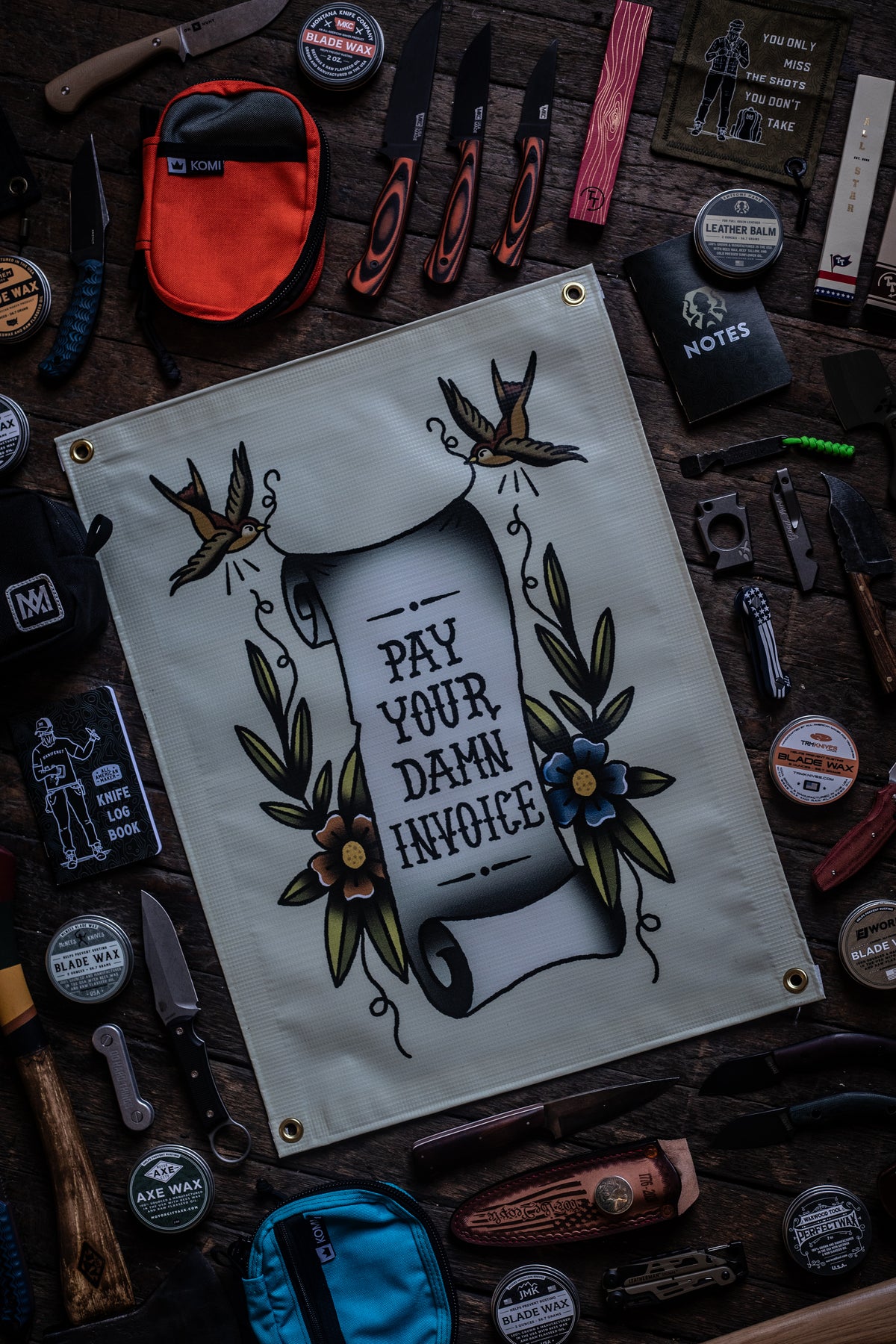 PAY YOUR D*MN INVOICE : Banner