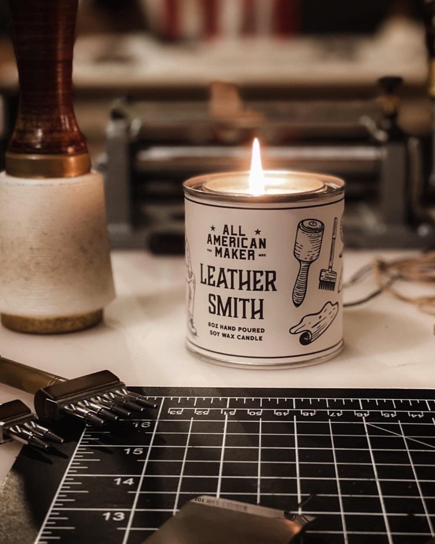 Leathersmith Candle