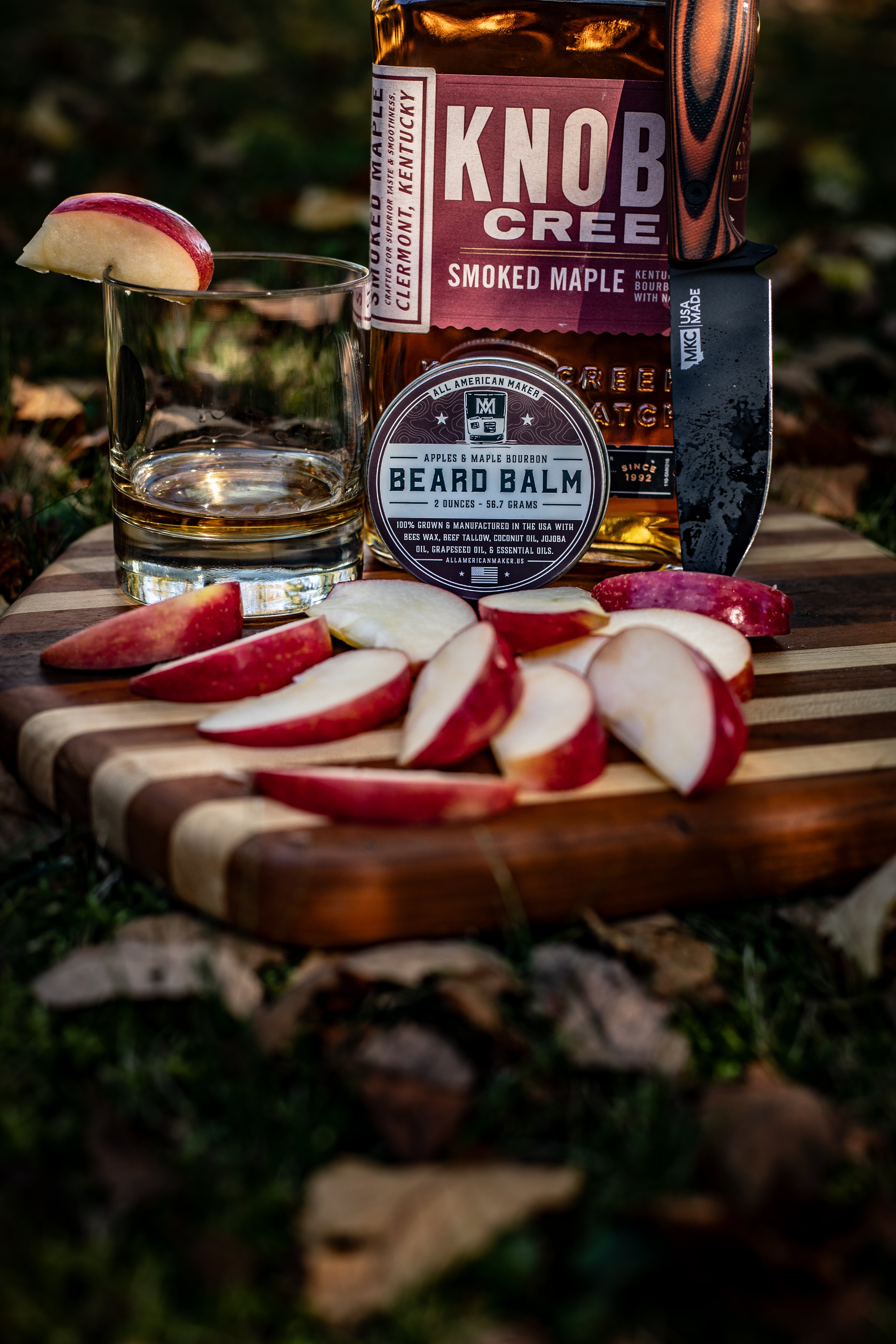 Apples & Maple Bourbon : Beard Balm