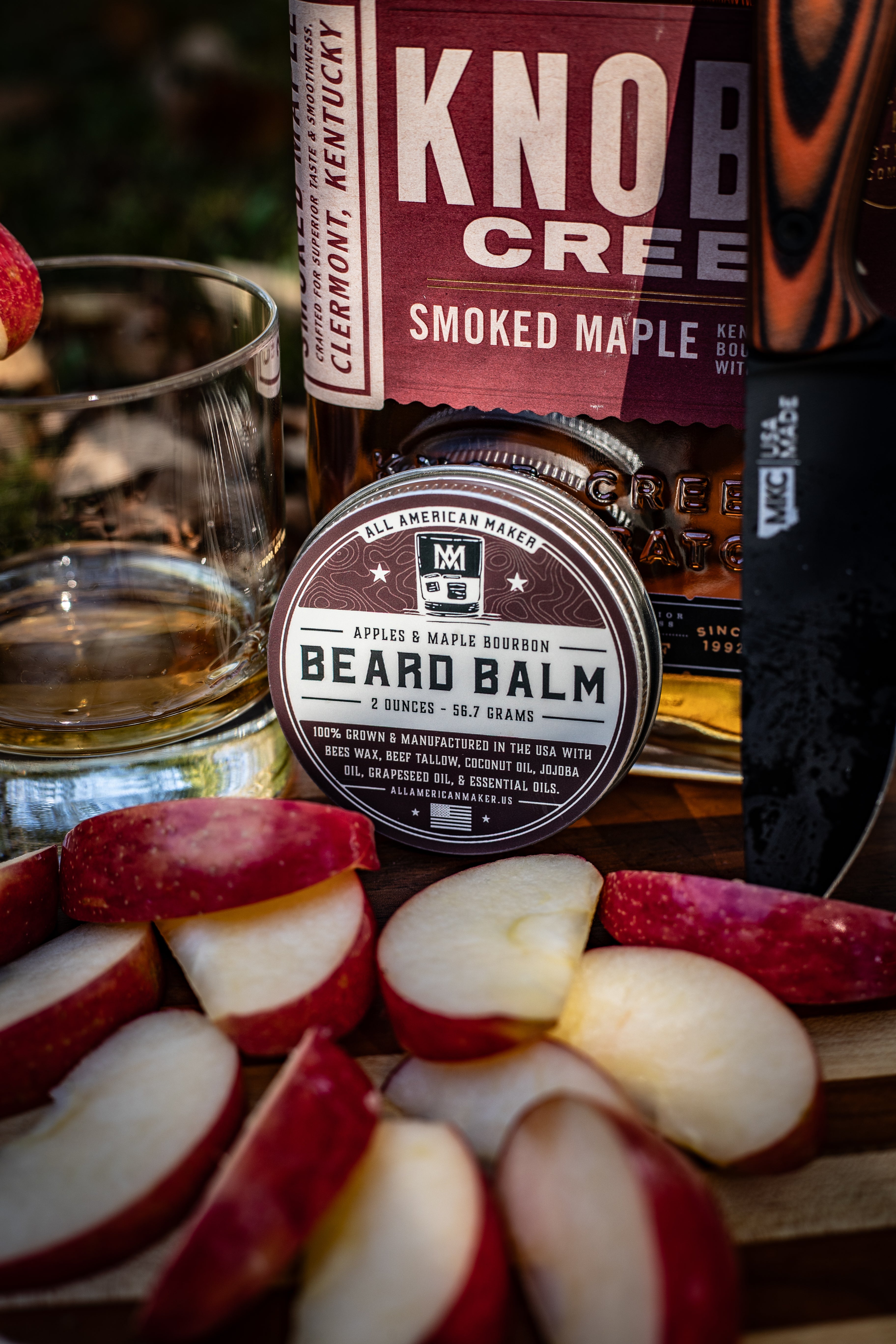 Apples & Maple Bourbon : Beard Balm