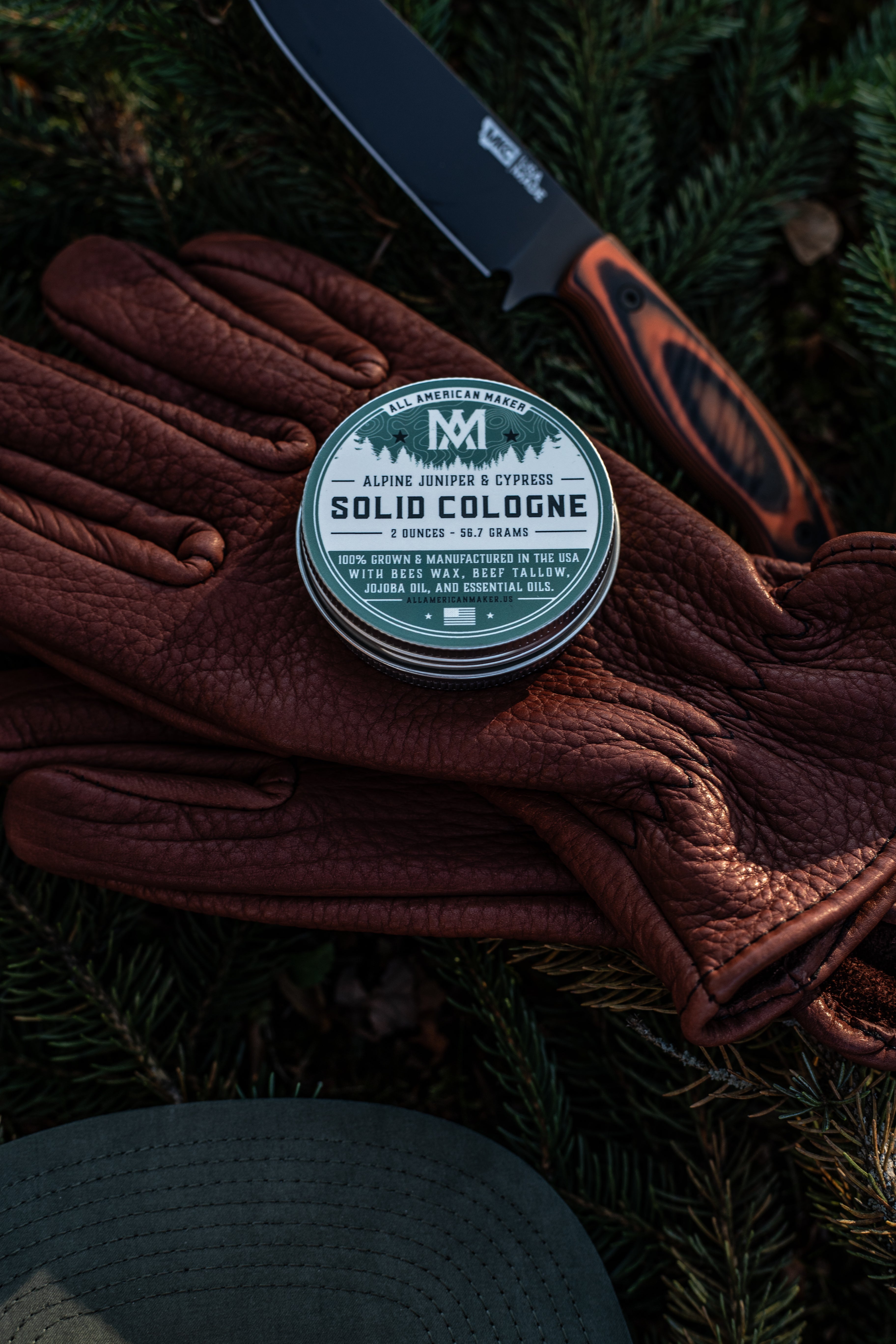 Alpine Juniper & Cypress : Solid Cologne