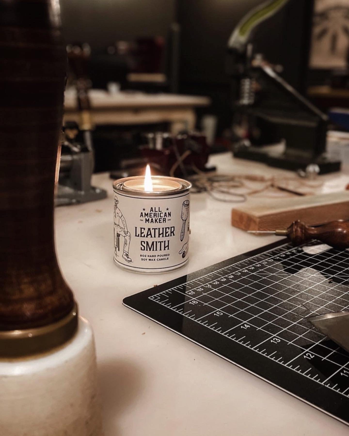 Leathersmith Candle