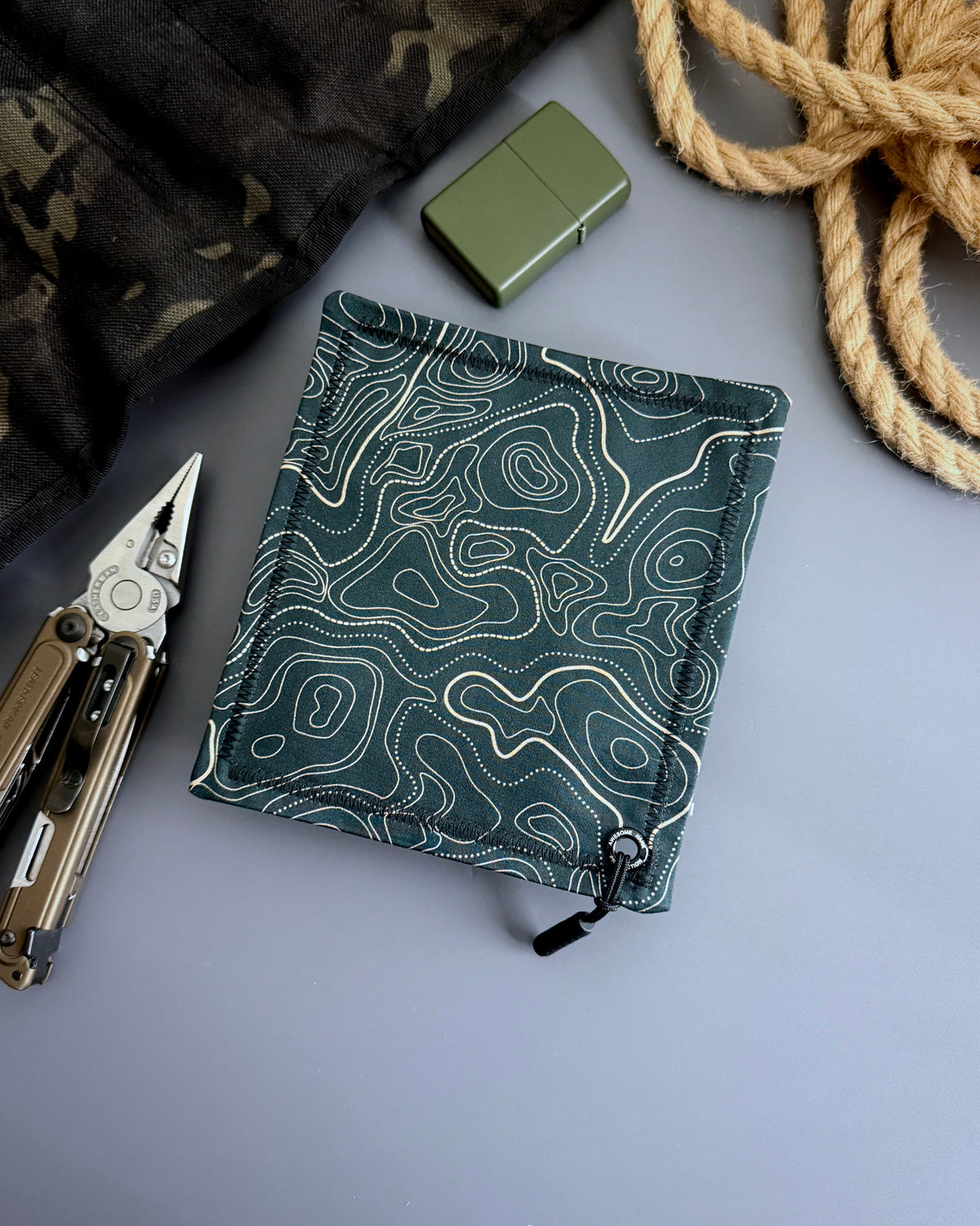 COAL TOPO HANDKERCHIEF (MINI) - EDC HANK