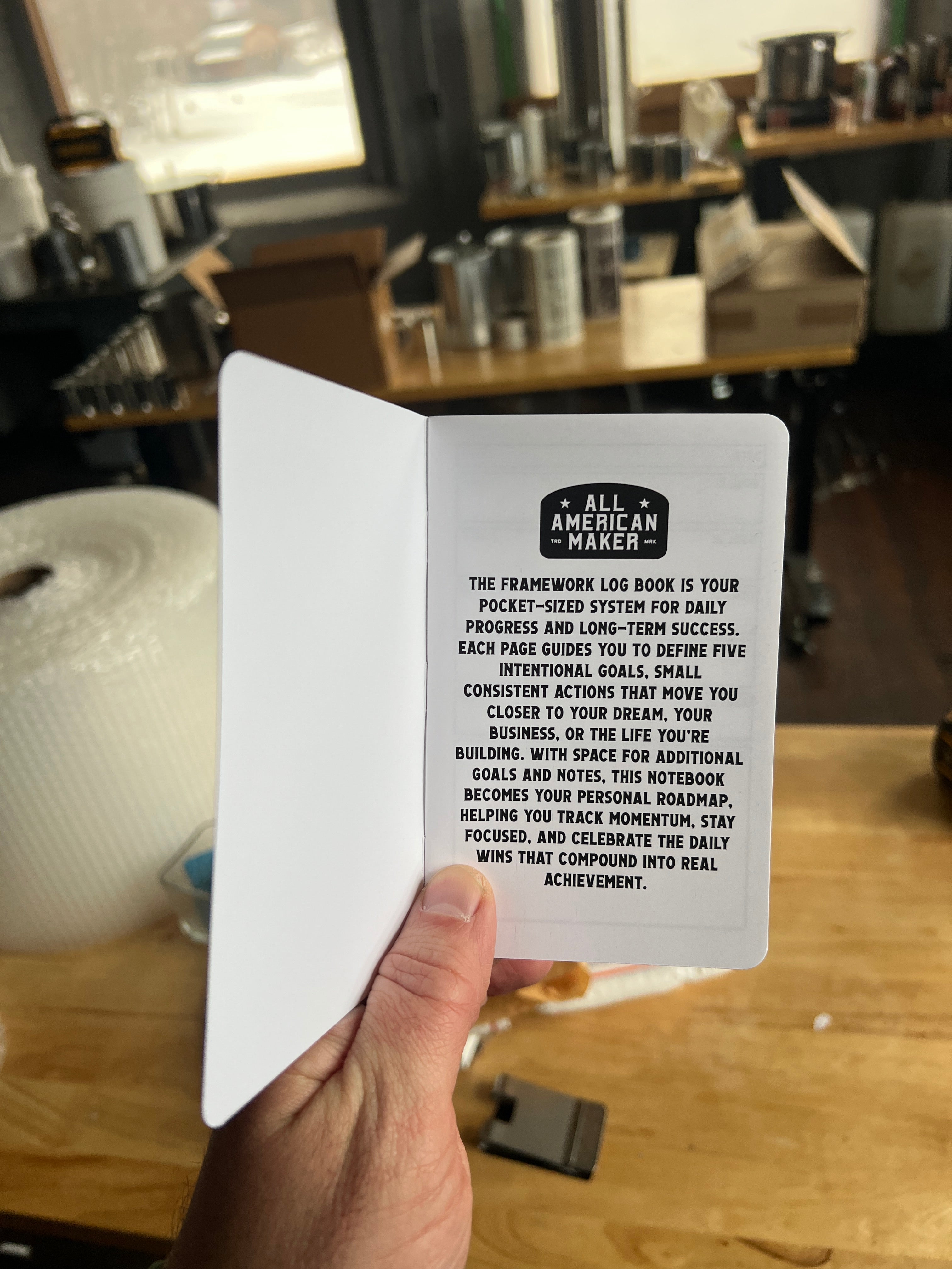 Framework Log Book : 2 Pack