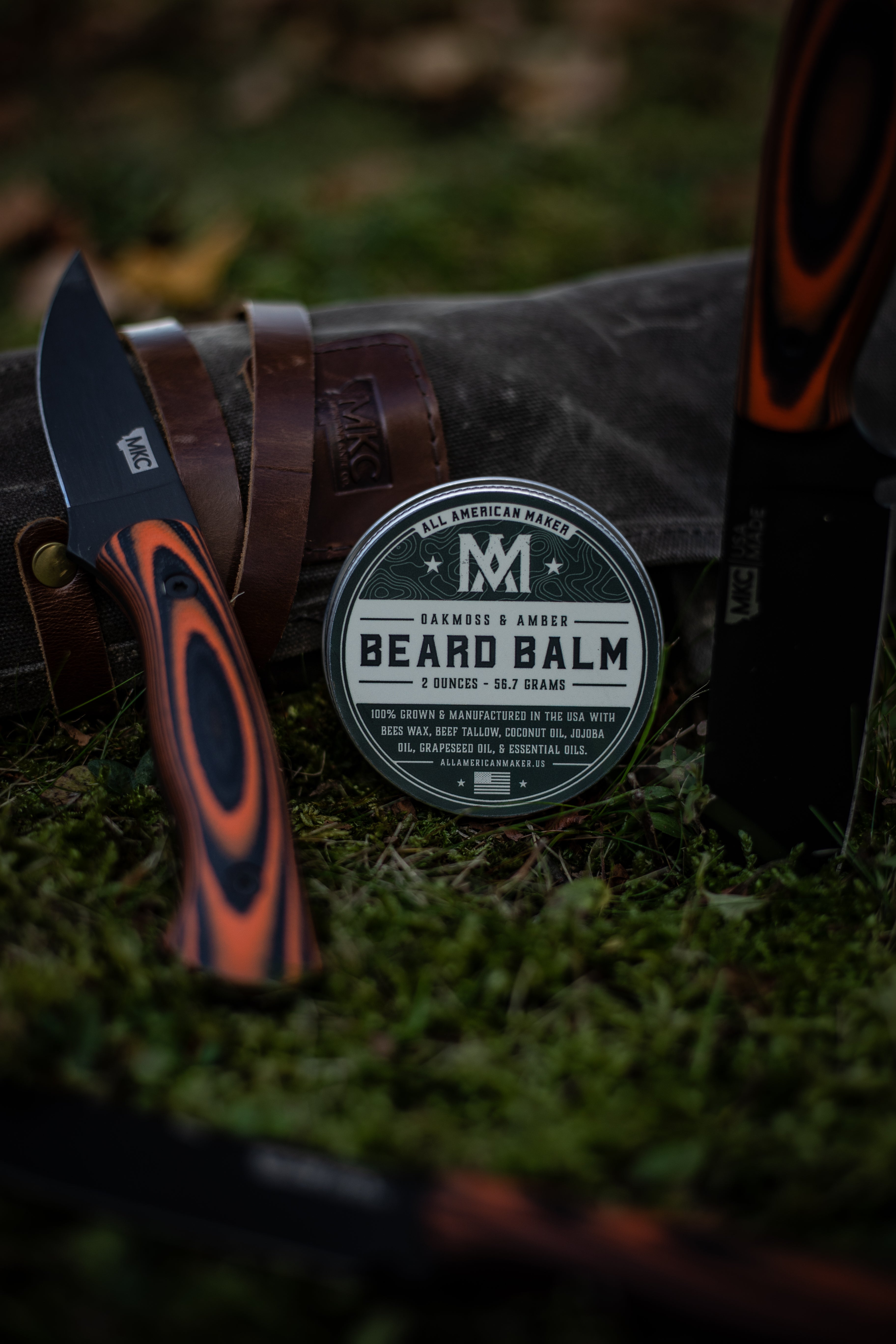 Oakmoss & Amber : Beard Balm