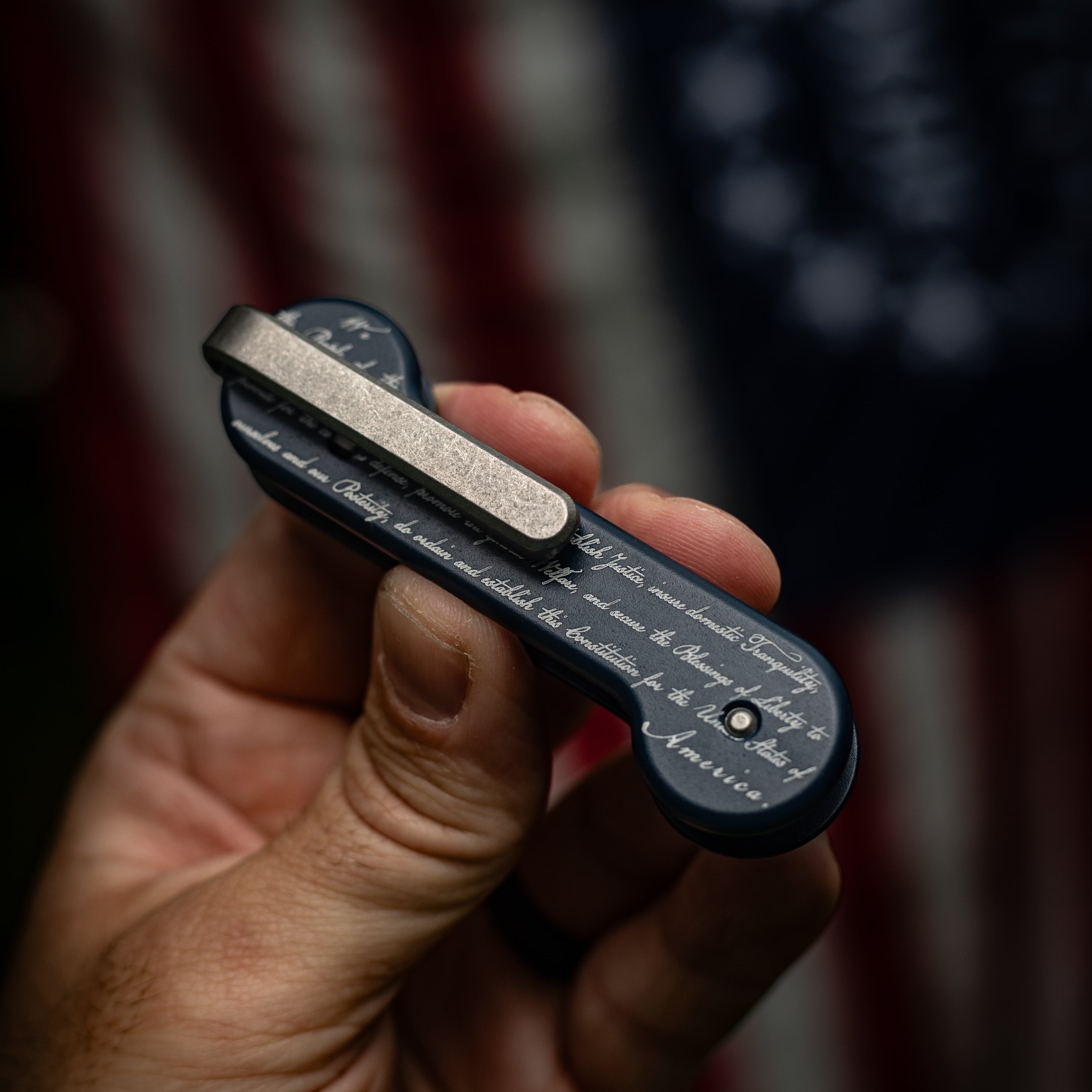 Patriotic Keybar : Navy 1776 Edition