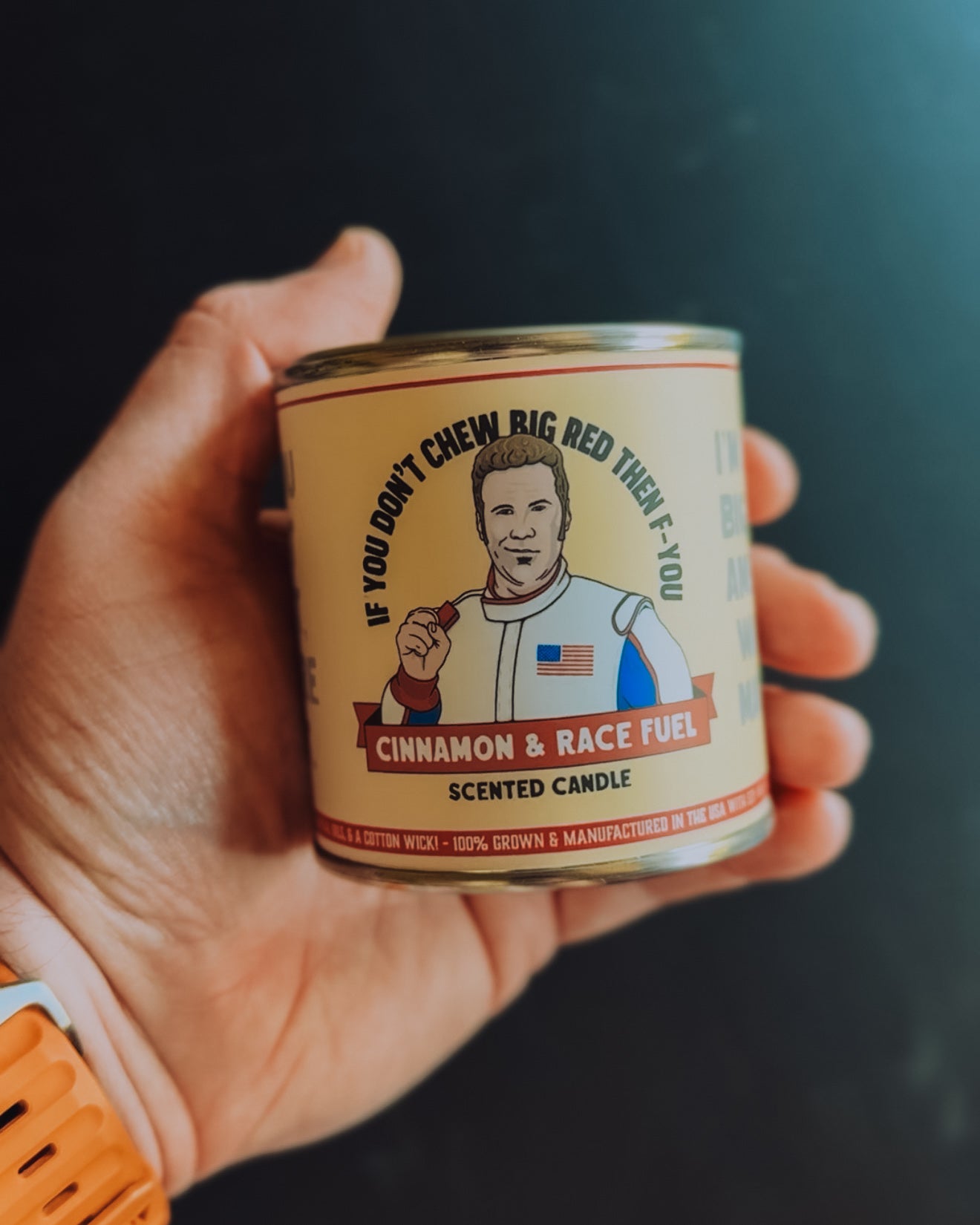 Ricky Bobby : Cinnamon & Race Fuel