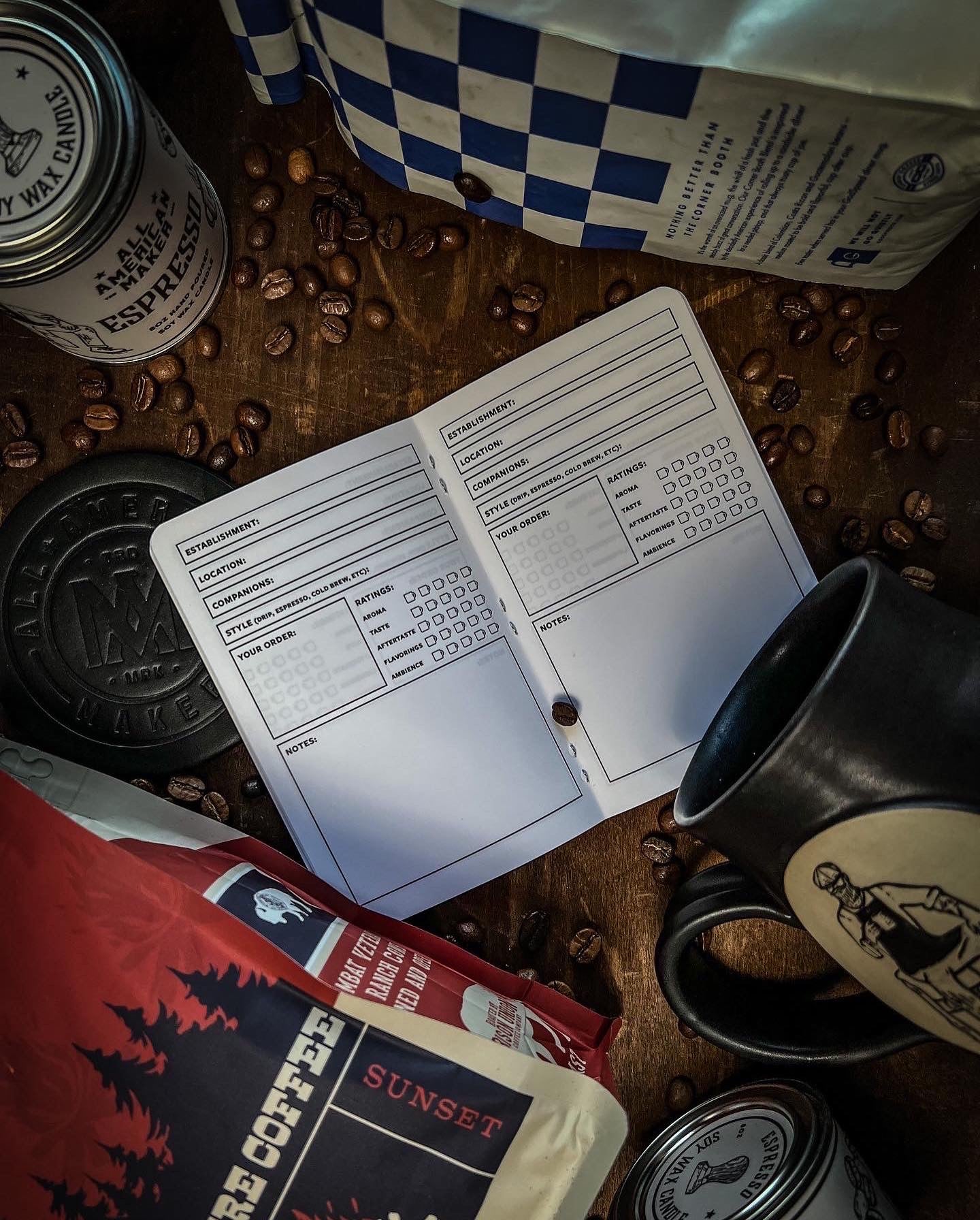 Coffee Log Book