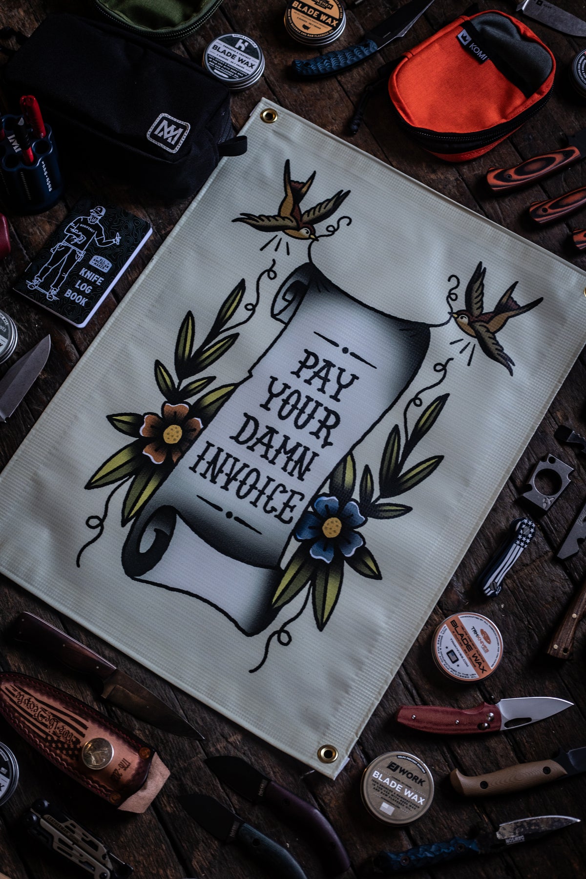 PAY YOUR D*MN INVOICE : Banner