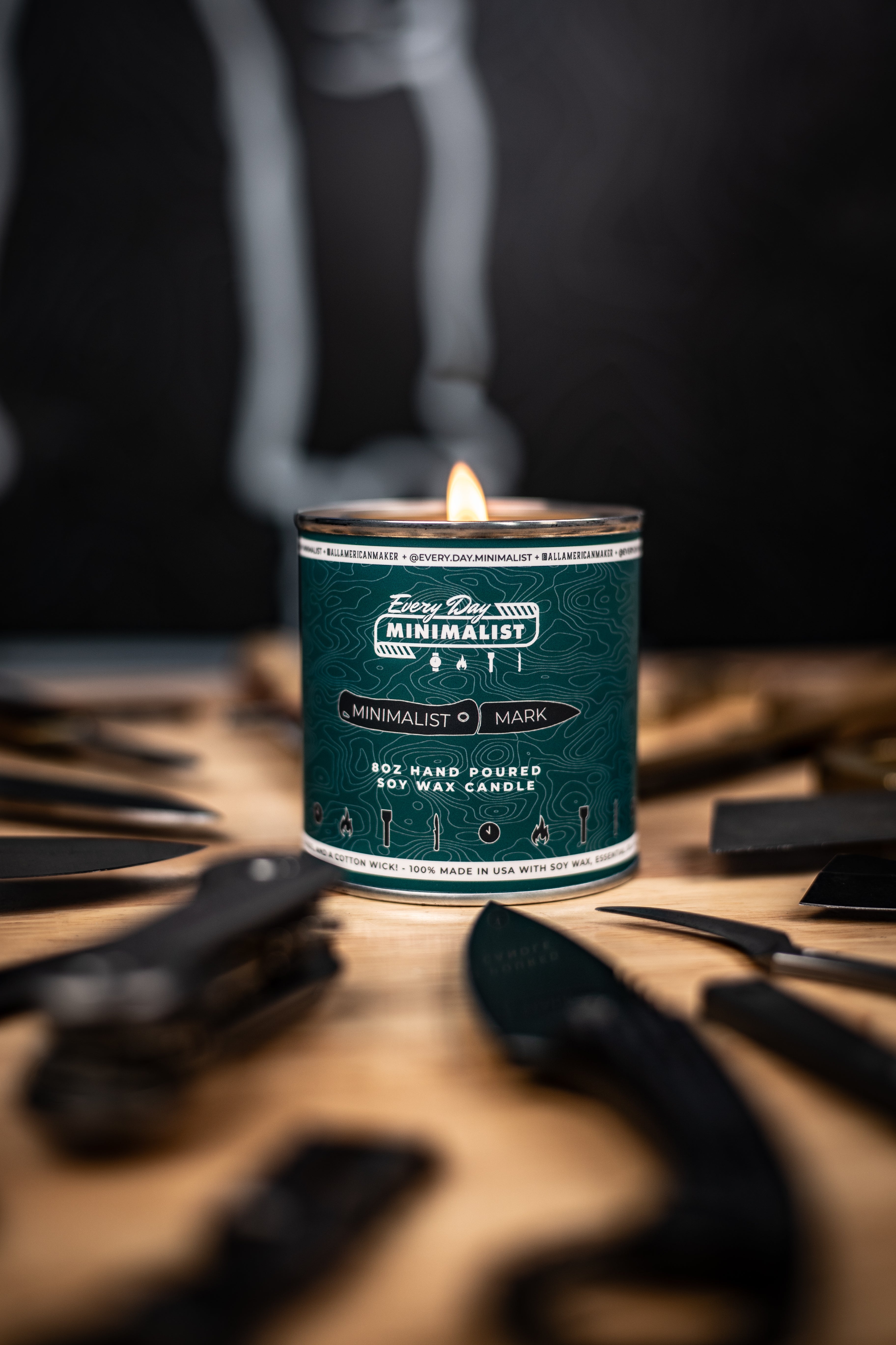 Minimalist Mark AKA Urban Camper Candle