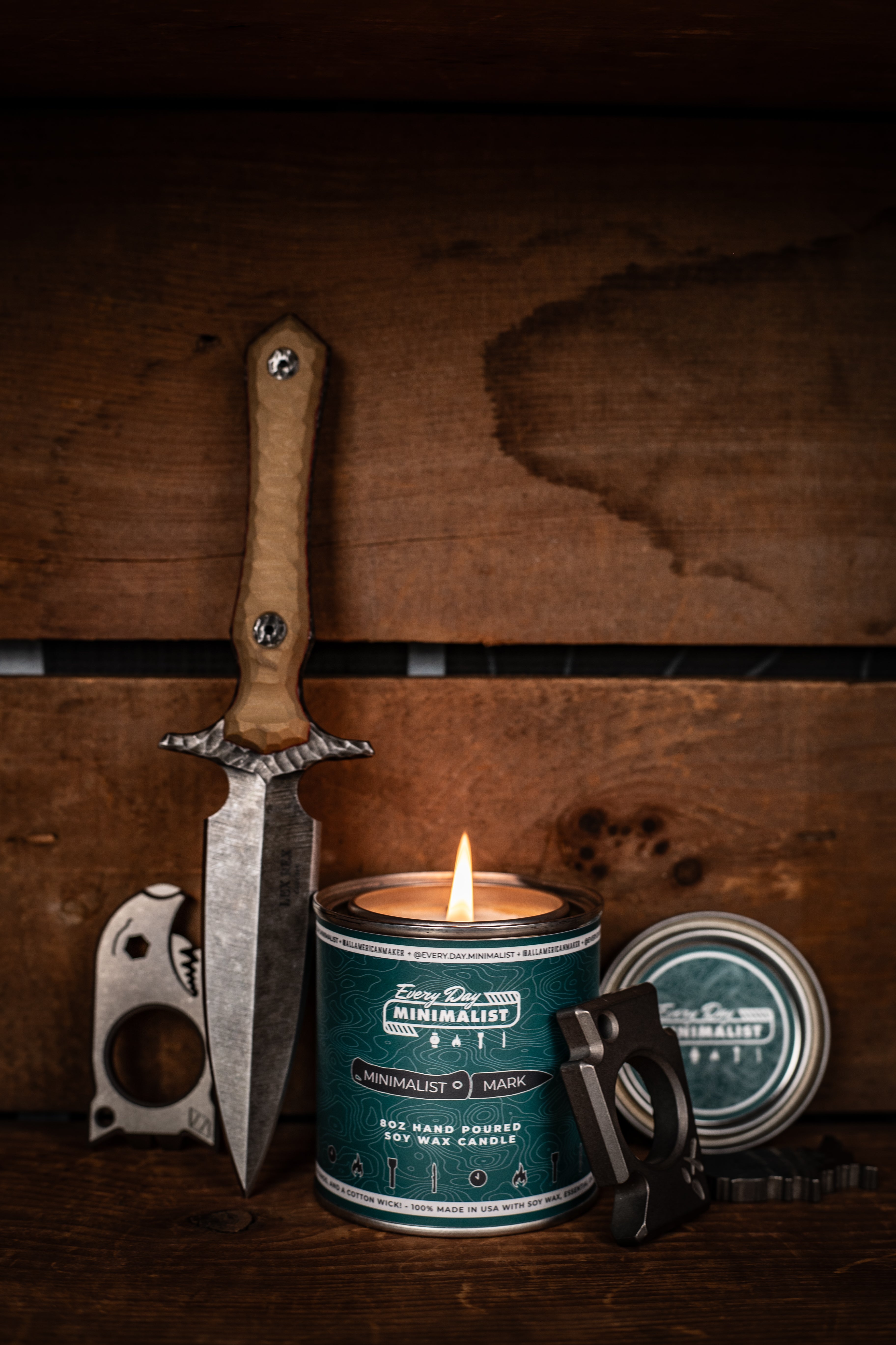 Minimalist Mark AKA Urban Camper Candle