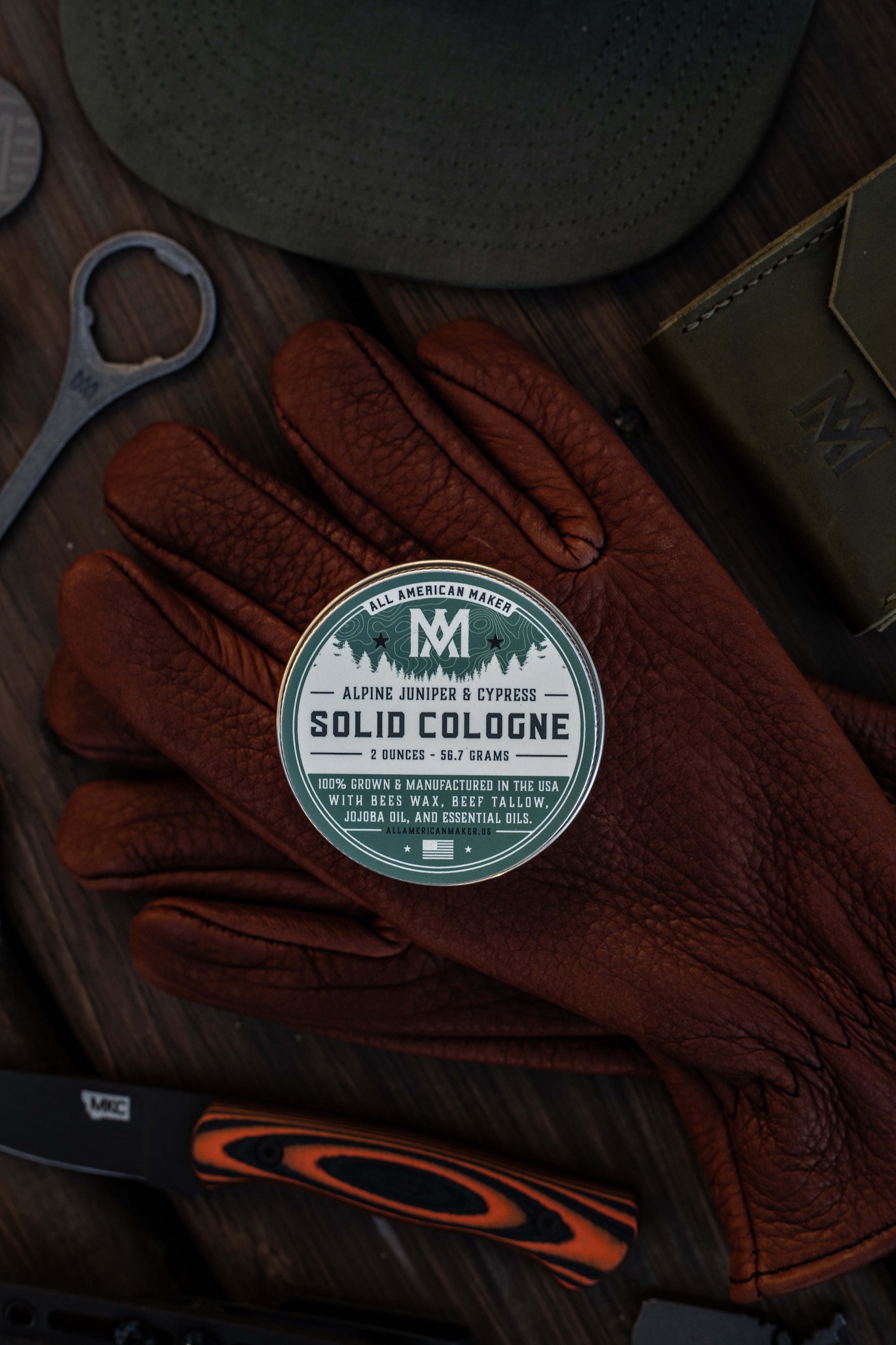 Alpine Juniper & Cypress : Solid Cologne