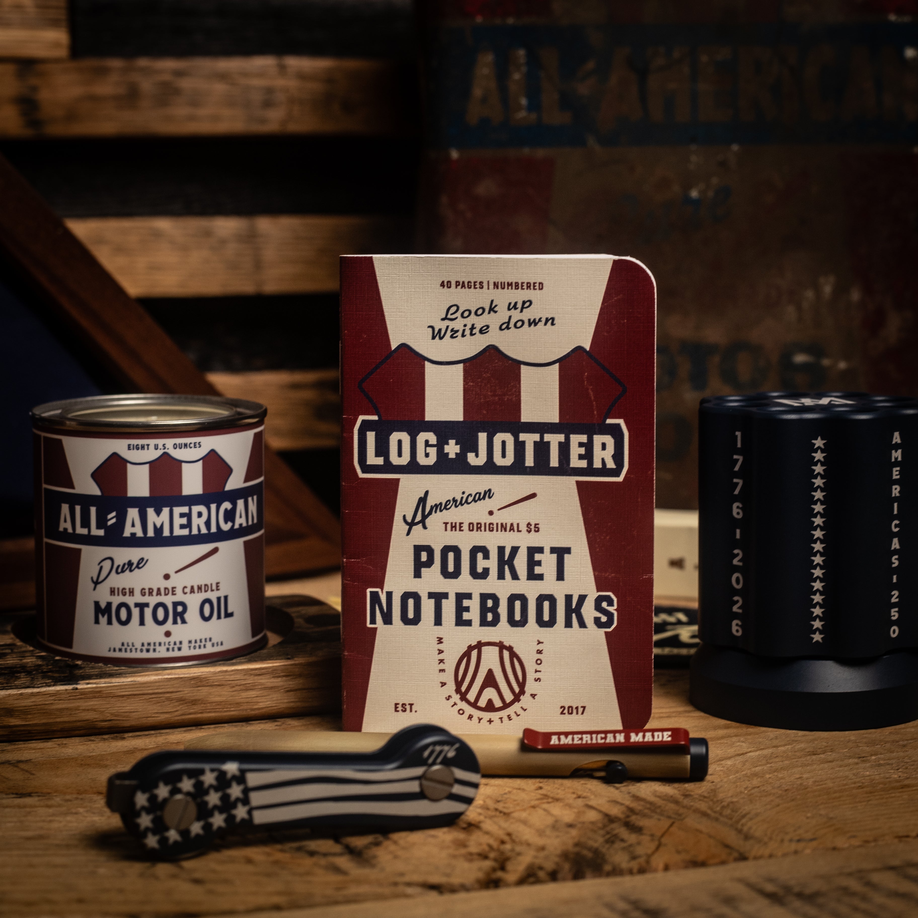 Log + Jotter AAM Collab Notebook : Limited Release
