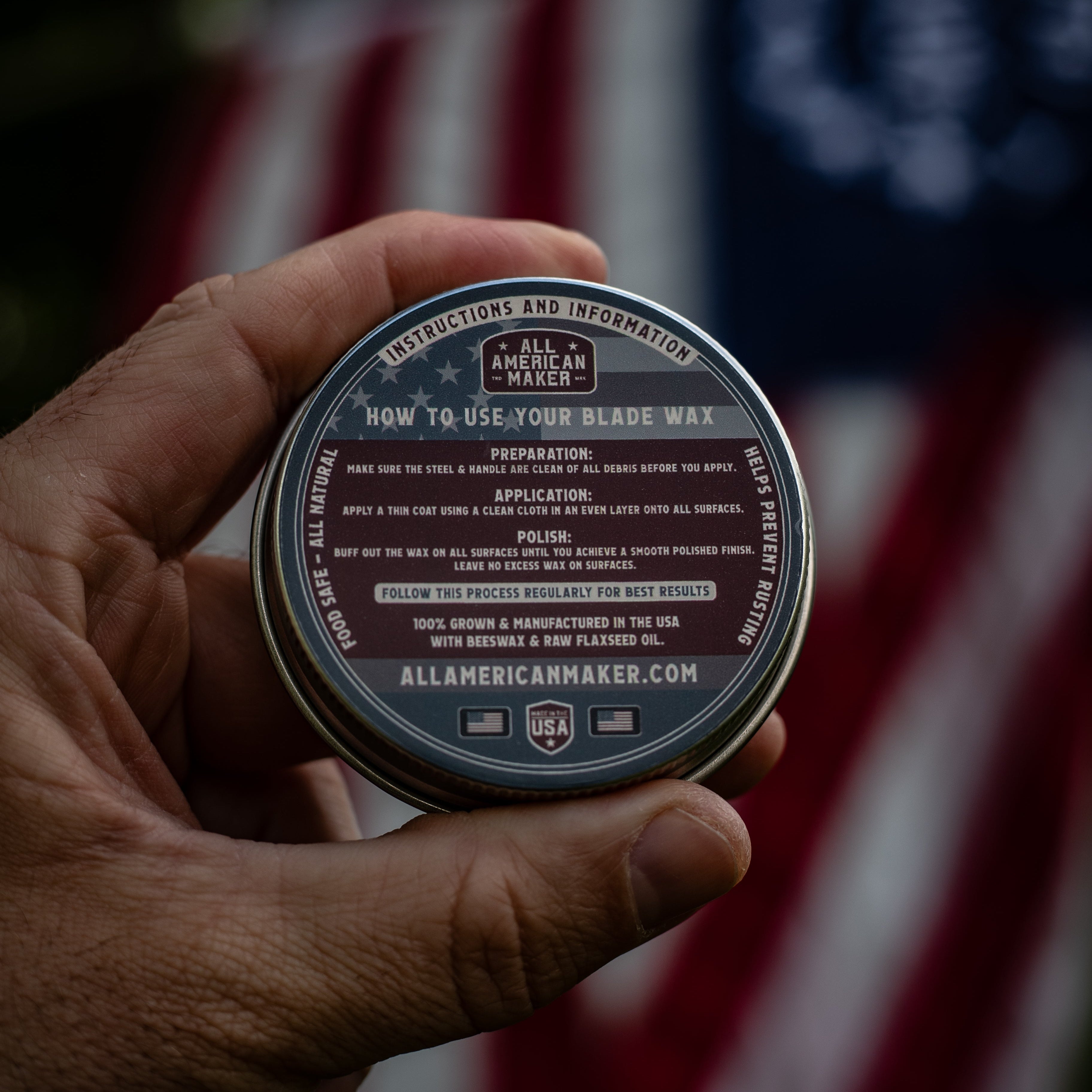 Blade Wax : Patriot Edition