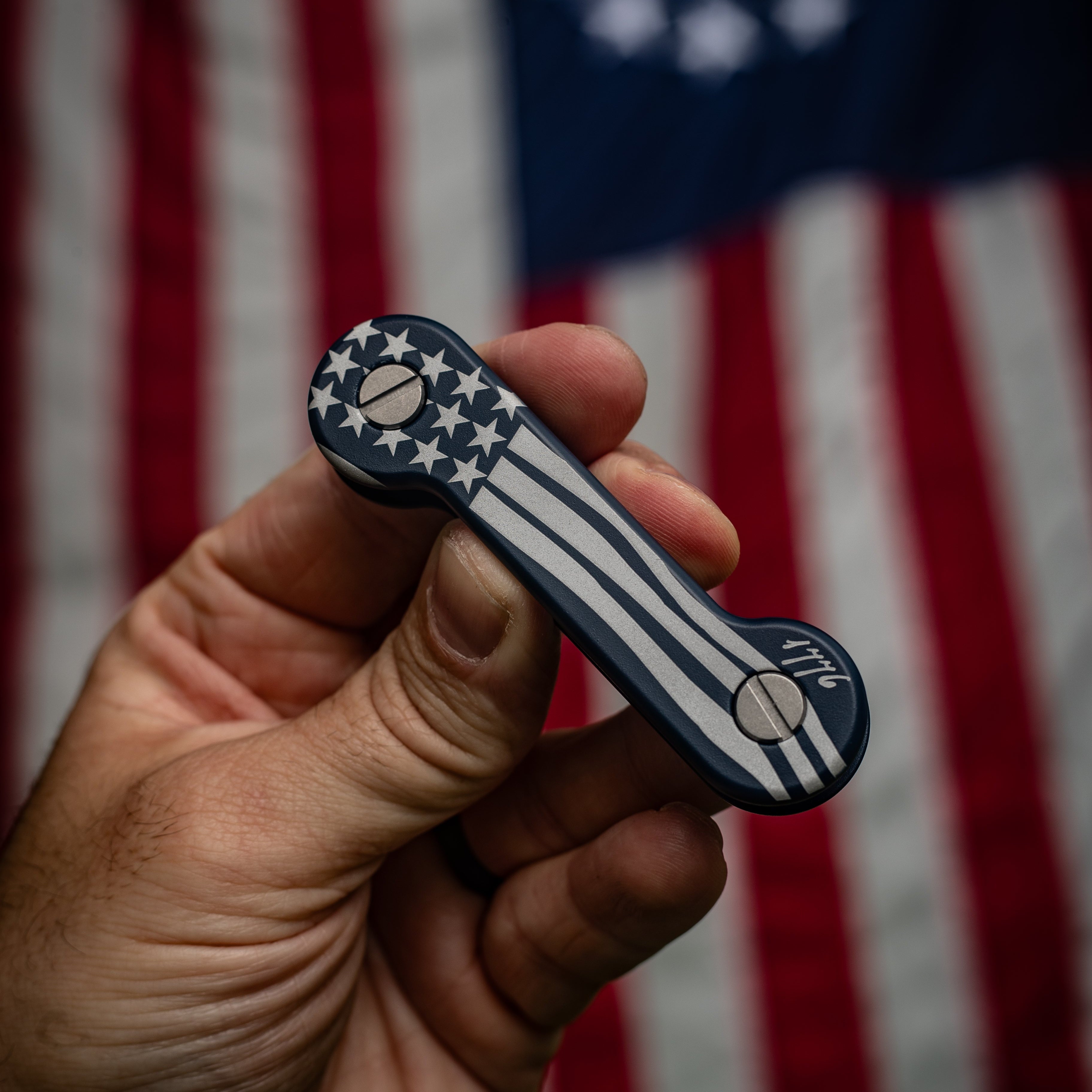 Patriotic Keybar : Navy 1776 Edition