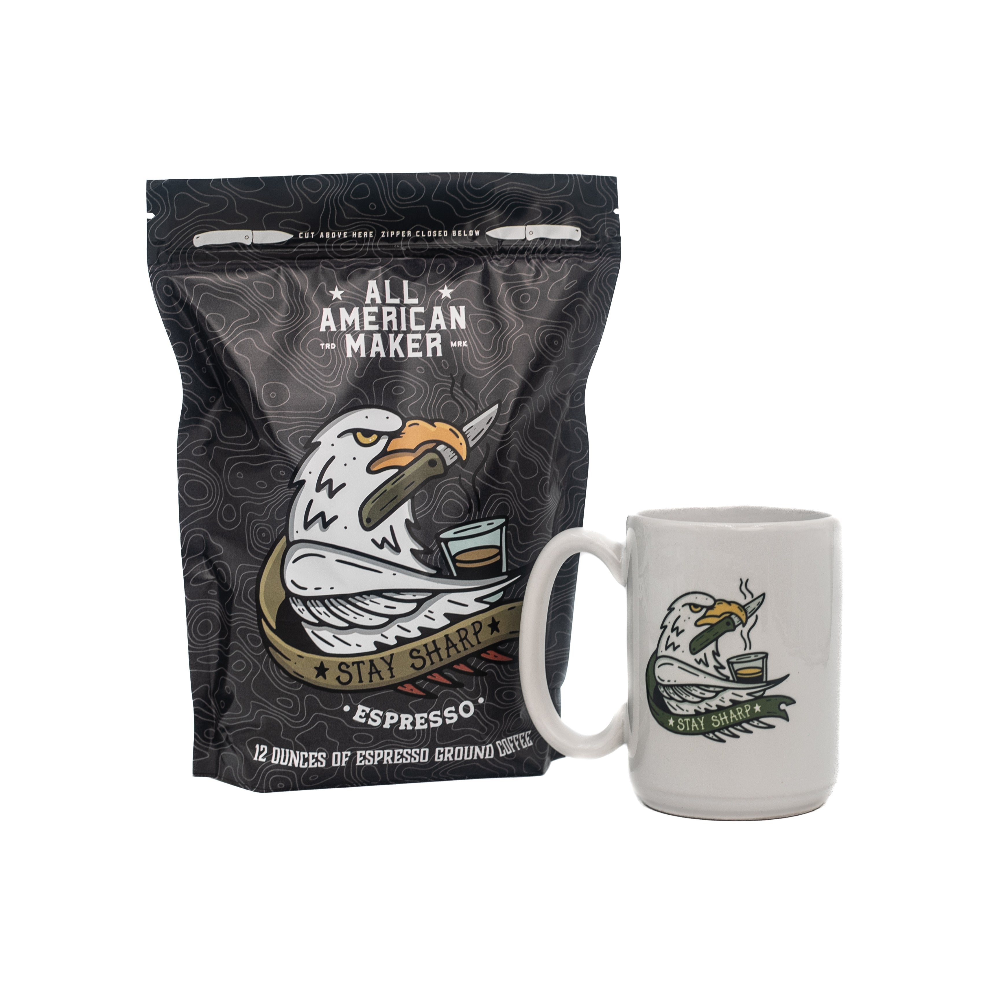 Stay Sharp : Espresso + Mug Set